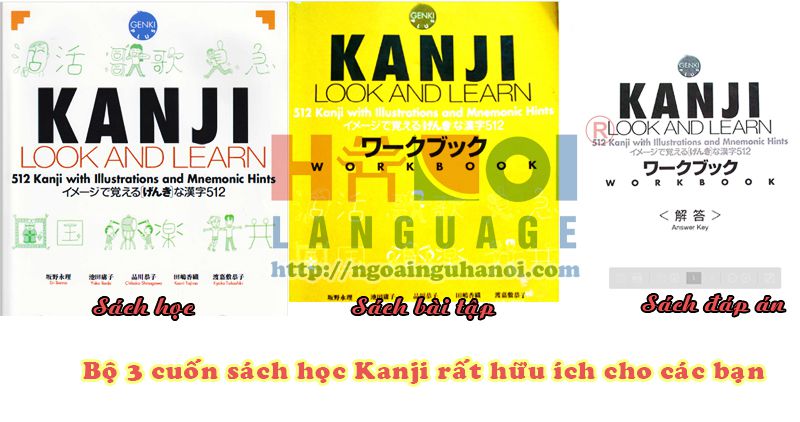 Học Hán Tự qua Kanji Look and Learn - Top 7 phương pháp học tiếng Nhật hiệu quả nhất bạn nên biết