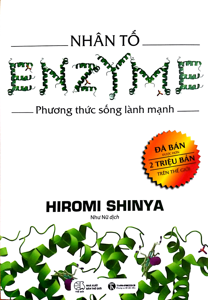 sach nhan to enzyme 8 cuốn sách hay về sức khỏe giúp bạn xây dựng lối sống lành mạnh và khoa học