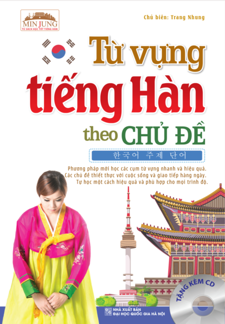 sach tu vung tieng han theo chu de 9 cuốn sách dạy tiếng Hàn Quốc đơn giản, dễ hiểu