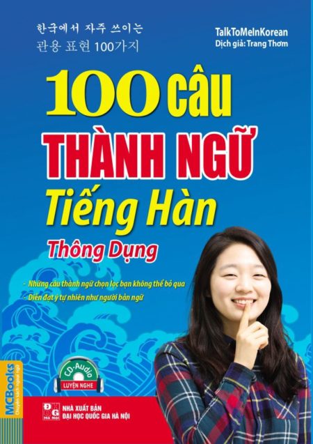 sach 100 cau thanh ngu tieng han 9 cuốn sách dạy tiếng Hàn Quốc đơn giản, dễ hiểu