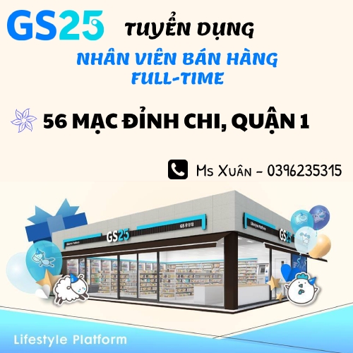 GS25 tuyển dụng