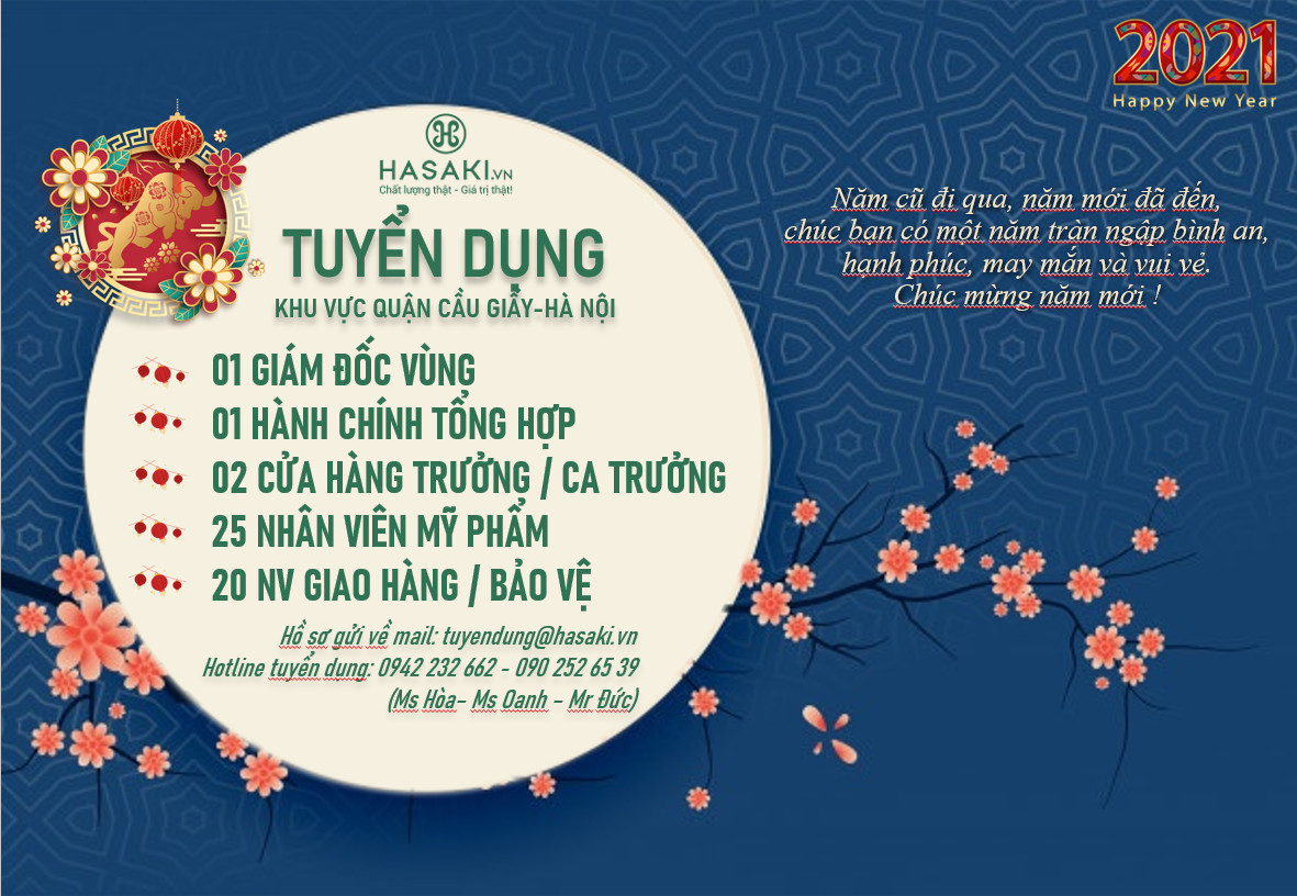 Tuyển Dụng Hasaki