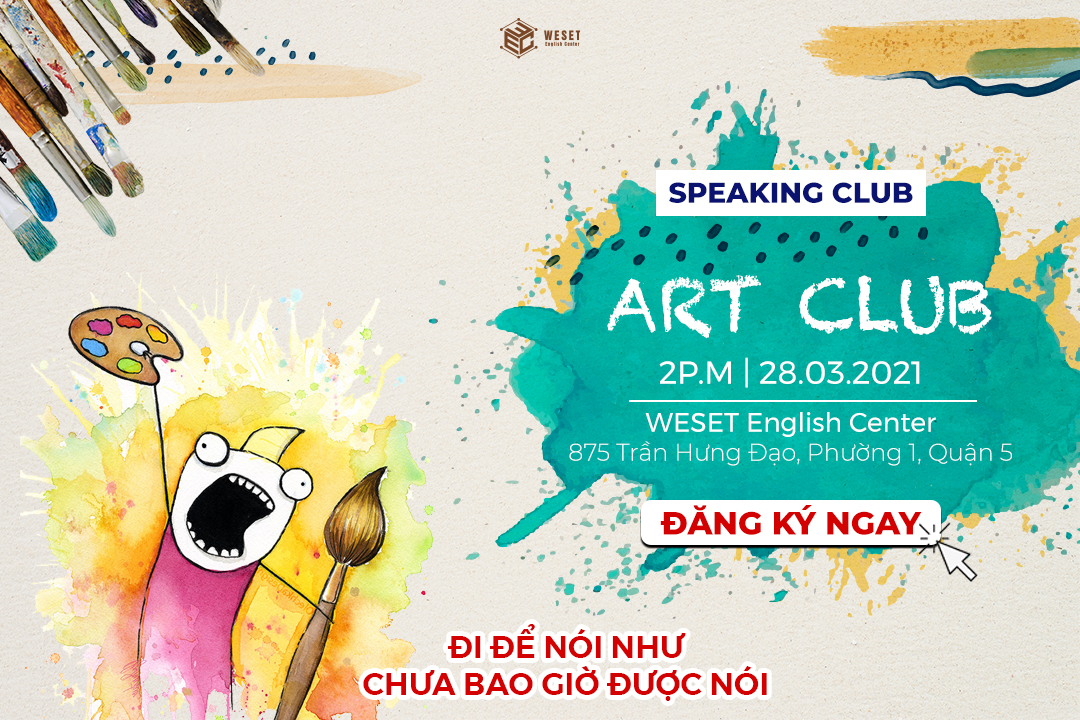 HCM] Speaking Club Chủ Đề Art Club 2021 (Miễn Phí Tham Dự) - YBOX