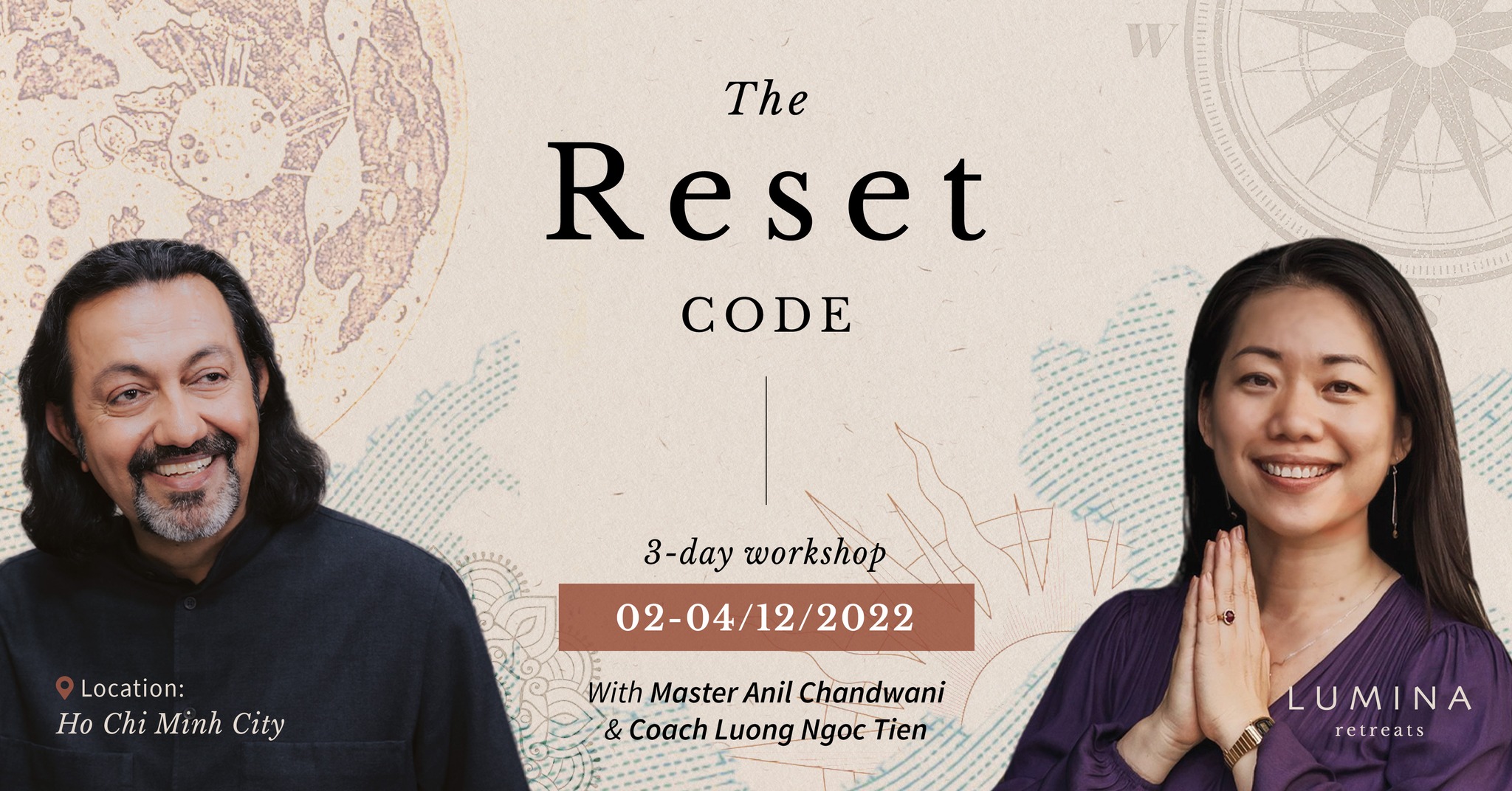 HCM] Khóa Học The Reset Code - Cài Đặt Mã Nguồn Chuyển Hóa Với Master Anil  Chandwani Và Coach Lương Ngọc Tiên 2022 - YBOX