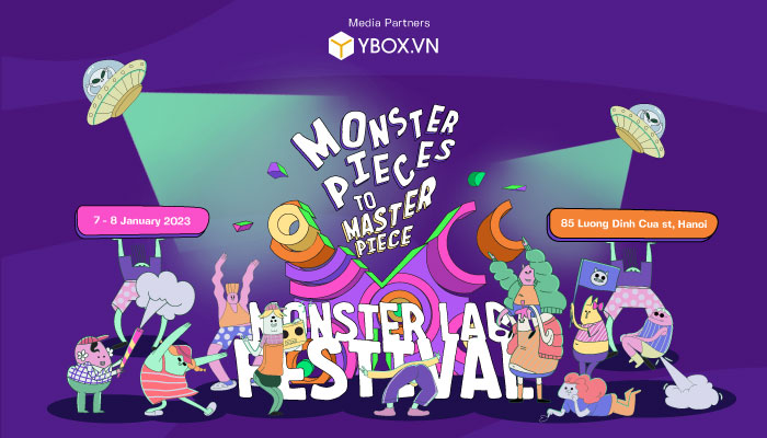 HN] Sự Kiện Monster Lab Festival: MONSTER-PIECES 2023 Tổ Chức Bởi Monster  Lab Art & Design Academy (Miễn Phí Tham Dự) - YBOX