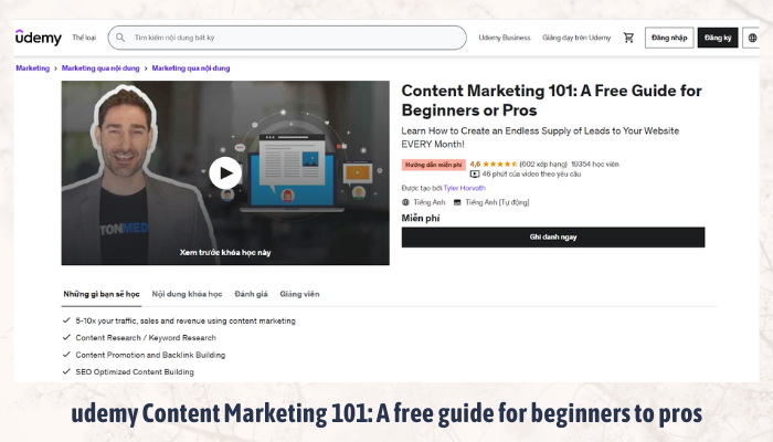 TopTip] Top 5 Khóa Học Content Marketing Miễn Phí Có Chứng Chỉ - YBOX