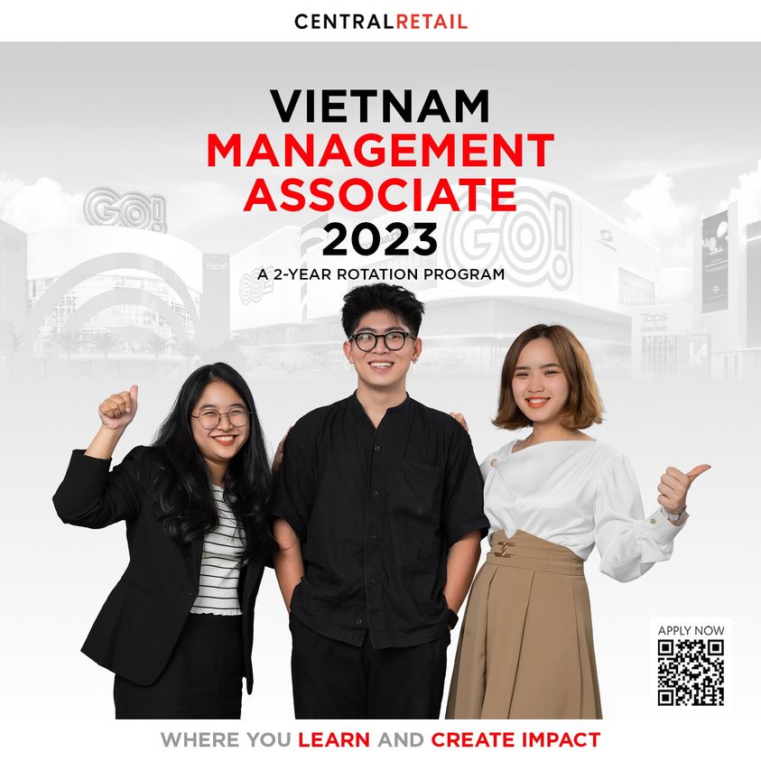 Hcm] Chương Trình Tuyển Dụng Vietnam Management Associate 2023 - 2025 Tại  Central Retail Việt Nam - Ybox