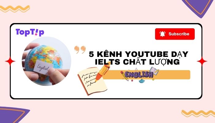 [TopTip] 5 Kênh Youtube Dạy IELTS Chất Lượng - YBOX